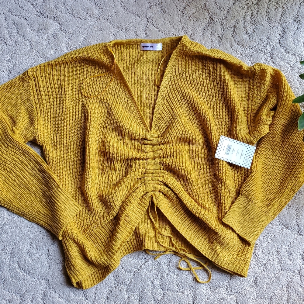 Society 212 Oversize Sweater Sz M
